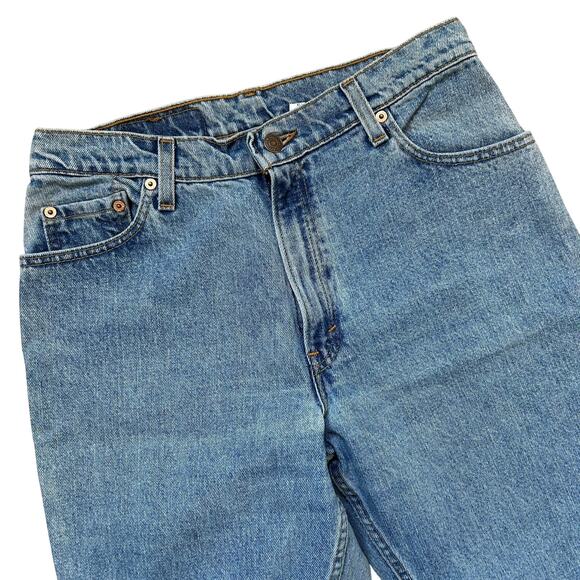 Vintage Levi's Jeans 550 Relaxed FIt Tapered Leg High Rise Mom Medium Wash 12 P - Picture 6 of 15